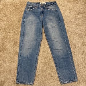 Garage high rise mom jeans